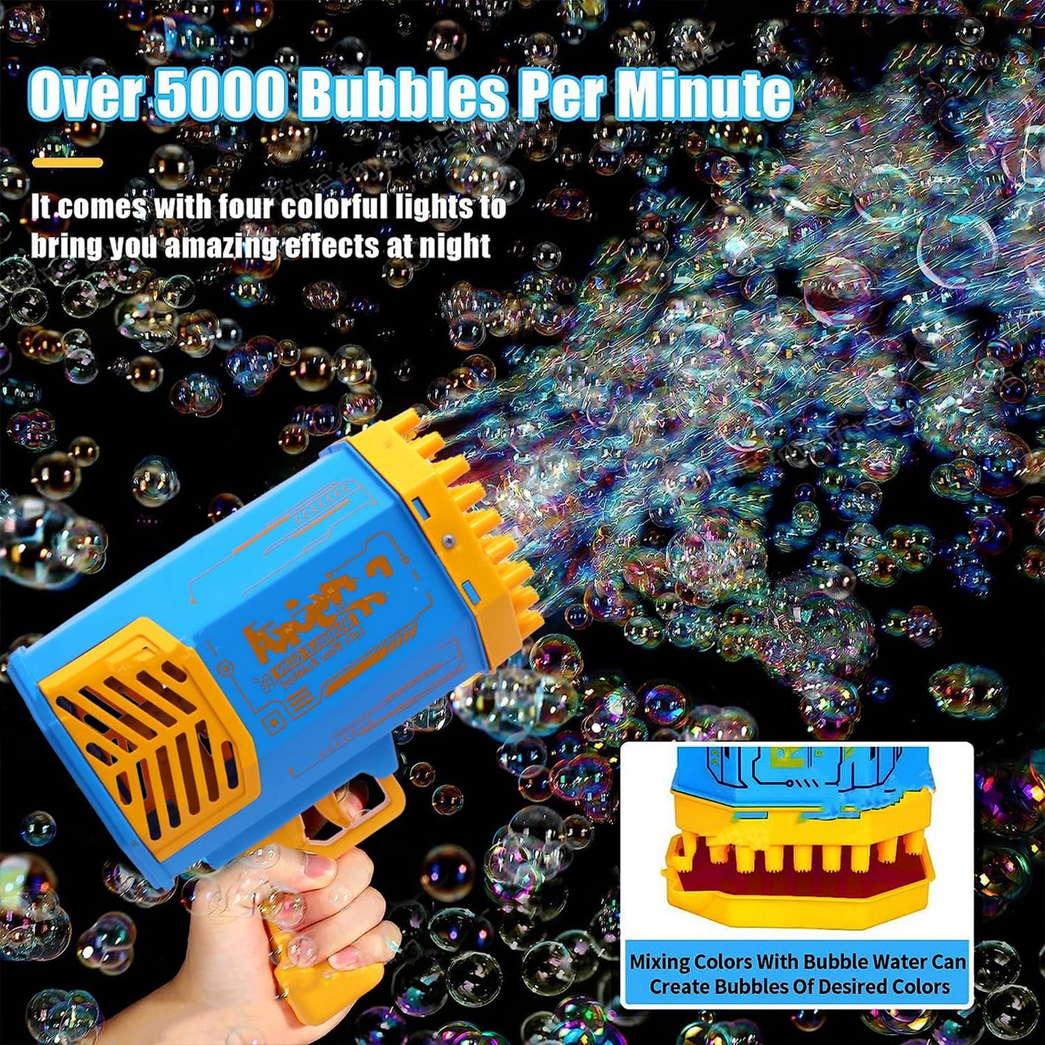 17923 69 Holes Big Rechargeable Powerful Machine Bubble Gun Toys for Kids Adults, Bubble Makers, Big Rocket Boom Bubble Blower Best Gifts 17923 69 Holes Big Rechargeable Powerful Machine Bubble Gun Toys for Kids Adults, Bubble Makers, Big Rocket Boom Bubble Blower Best Gifts